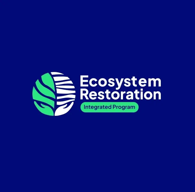 Ecosystem Restoration Integrated Program logo on a navy background